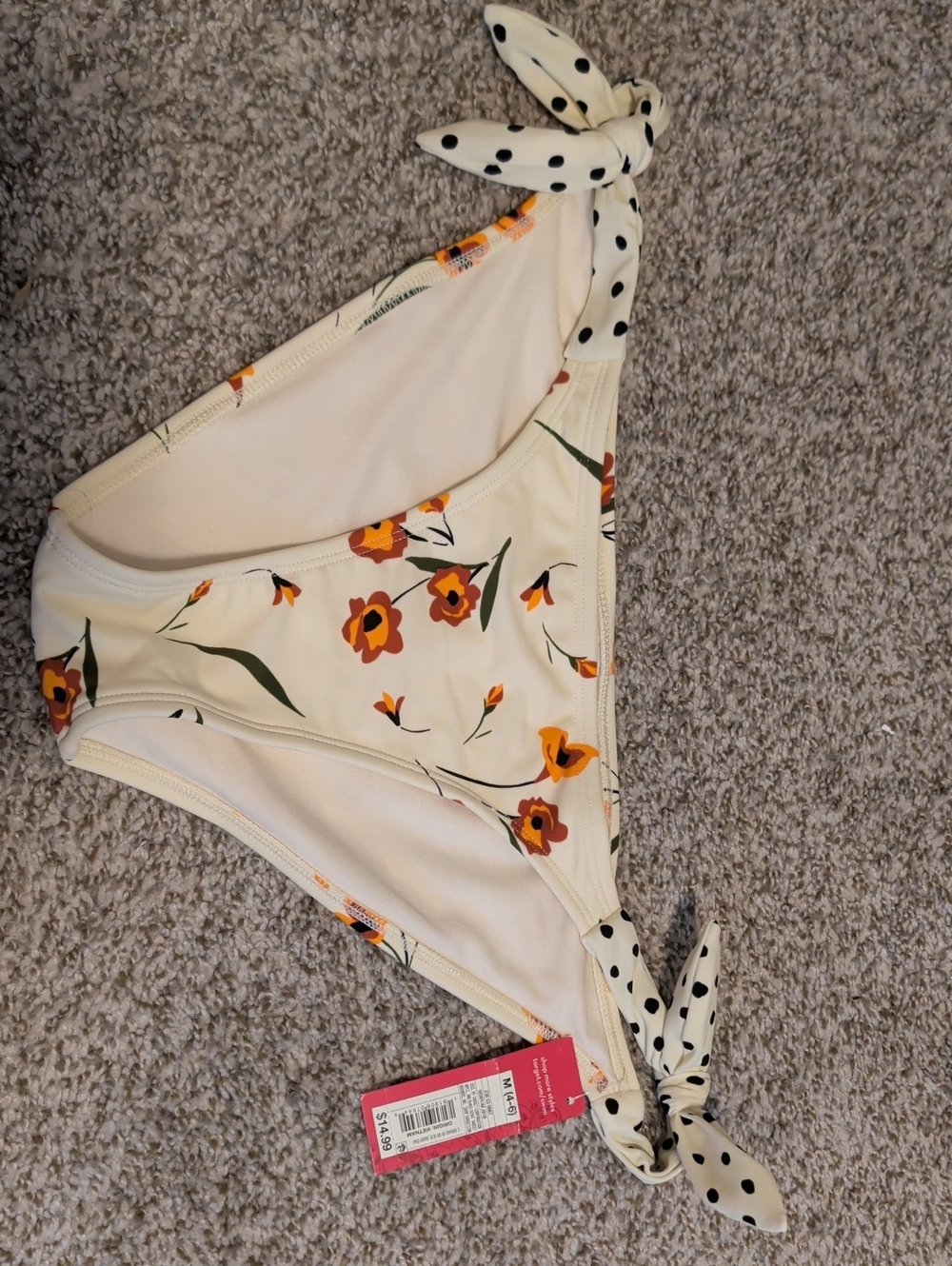 Xhilaration Size M Bikini Cheeky Bottoms Only